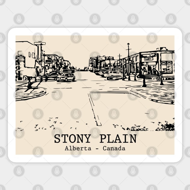 Stony Plain - Alberta Magnet by Lakeric